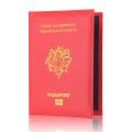 High Quality Pu Passport Protective Cover Bank Card Holder Travel Document Fashion Men and Women French Passport Cover Wallet.