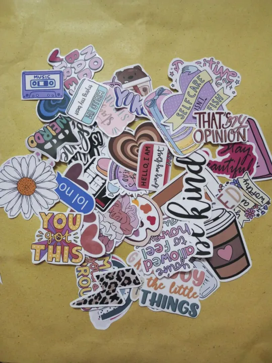 Tumbler%20stickers%20aesthetic%20pack%20of%2050%20random%20stickers%20-%20Image%202