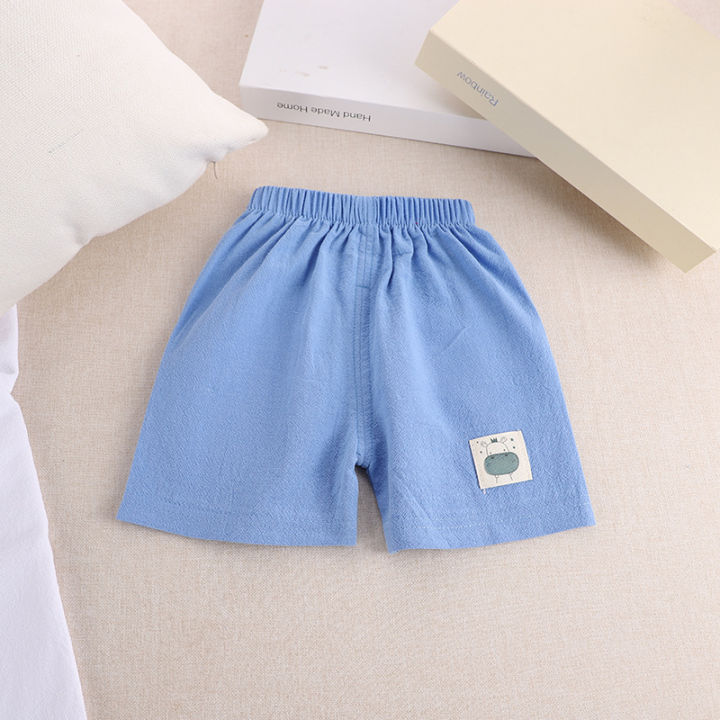 1-5%20Years%20Old%20Summer%20Kids%20Wears%20Children's%20Shorts%20Baby%20Boy%20Cotton%20Linen%20Pants%20Boys%20Girls%20Pant%20Cartoon%20Children%20Casual%20Pants%20-%20Image%203