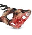 Antlers Masks Cosplay Animal Bighorn Sheep Mule Deer Bone Antler Halloween Party Helmet Scary Stranger Masks Masquerade Props. 