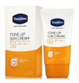 Vaseline Daily Sun Care Tone-Up Sun Cream 50+ SPF/PA+++ Vaseline Jelly 50ml. 