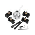Lathe Tool Post Holder Set Aluminum Alloy Quick Change Mini Lathe Tool Post and Holder Kit Lathe Accessary. 