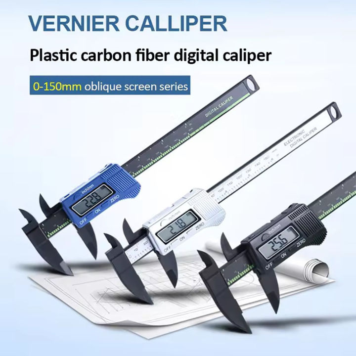 Electronic Digital Calibrator 150mm, Vernier Calibrator with Carbon ...