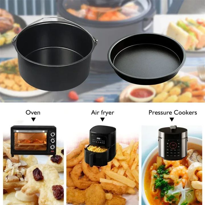 1pc%20Round%20Cake%20Mold%206/7/8%20Inch%20Non%20Stick%20Baking%20Pan%20Tray%20Molds%20Air%20Fryer%20Basket%20With%20Handles%20Bakeware%20Pizza%20Oven%20Baking%20Pans%20-%20Image%203