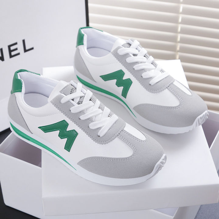 New%202024%20Women%20Casual%20Walking%20Shoes%20Summer%20Flat%20Lace%20Up%20Leather%20High%20Quality%20Sneakers%20Fashion%20Flat-Bottomed%20Female%20Gump%20Sneakers%20-%20Image%204