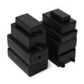 1Pc Waterproof Black Housing Instrument Case Plastic Project Box Storage Case Enclosure Boxes Electronic Supplies.