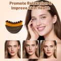 2 PCS Lymphatic Contour Face Brush with Storage Box Features a Newly Upgraded Ergonomic Design for Precise Skin Fit.