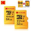 KODAK Micro SD Memory Card 256GB UP TO 95MB/s Class10 U3 UHS-I 32GB 64GB 128GB TF Card 4K HD for USB Card Reader Adapter MicroSD. 