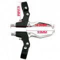 1pair Bicycle Brake Lever 3 Finger Design Semi Aluminum Construction for Mountain Foldable and Kids Bike Fits 22.2mm Handlebar. 