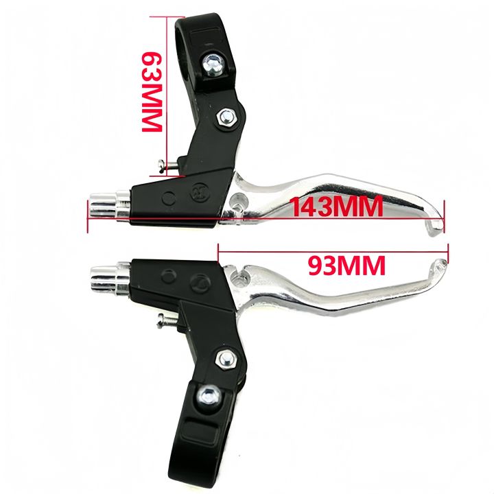 1pair%20Bicycle%20Brake%20Lever%203%20Finger%20Design%20Semi%20Aluminum%20Construction%20for%20Mountain%20Foldable%20and%20Kids%20Bike%20Fits%2022.2mm%20Handlebar%20-%20Image%206