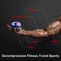 Self-starting Gyro Ball Gyroscopic Power Wrist Ball Forearm Exerciser Arm Hand Muscle Force Trainer Gyroball Home Gym. 