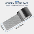 1 Roll Screen Anti-mosquito Repair Patch for Window Screen Repair Glue Mosquito Net Repair Tape Windows Hole Repair Tape.