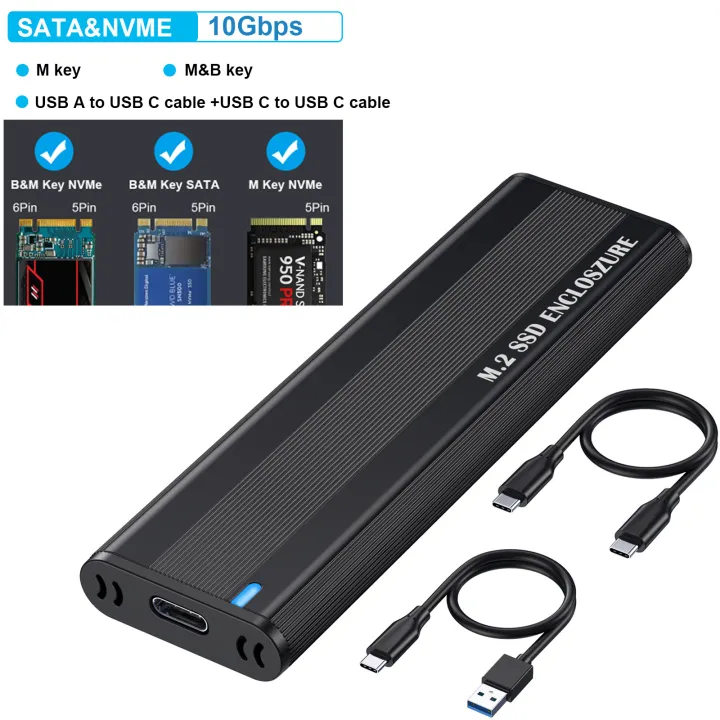 Solid-State%20Drive%20Enclosure%2010Gbps%20M.2%20NVMe%20SSD%20Enclosure%20Adapter%20Tool%20Free%20for%20Hard%20Drive%20Accessories%20-%20Image%204