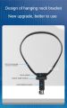 Neck Hold Mount for Phone GoPro Hero 12 10 9 Insta360 X3 DJI Osmo Action Camera Anti-shake Lanyard Strap for GoPro Accessories.