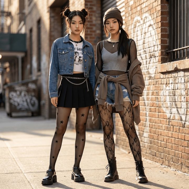2%20pairs%20of%20pentagram%20printed%20black%20silk%20and%20lace%20jacquard%20fishing%20net%20socks%20with%20high%20waisted%20elastic%20anti%20hook%20silk%20pantyhose%20-%20Image%203