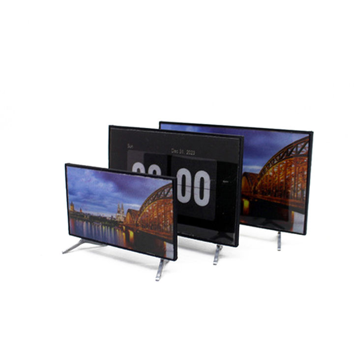 1pcs%201:12%20Doll%20House%20TV%20Simulation%20Television%20Mini%20TV%20With%20Stand%20Base%20Model%20Miniature%20Furniture%20Dollhouse%20Living%20Room%20Decoration%20-%20Image%203