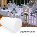 Fake Snow Blanket Soft Flame-Retardant Thickened Rolls Cotton Snow Sheet Home Artificial Cotton Winter Snow Sheet Mat Decoration. 