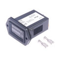 1PC 6 Digits 220V AC Hour Meter,Complete Sealed Quartz Timer Counter 12v-36v dc ac 110v 220v. 