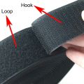 10M/Pair Hook and Loop Tape Nylon Heavy Duty Sticky Strips Reusable Fastener Roll Strips Sewing Adhesive Velcros Tape20-50mm. 