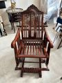 High Quality Wooden Shesham Folding Rocking chair. 