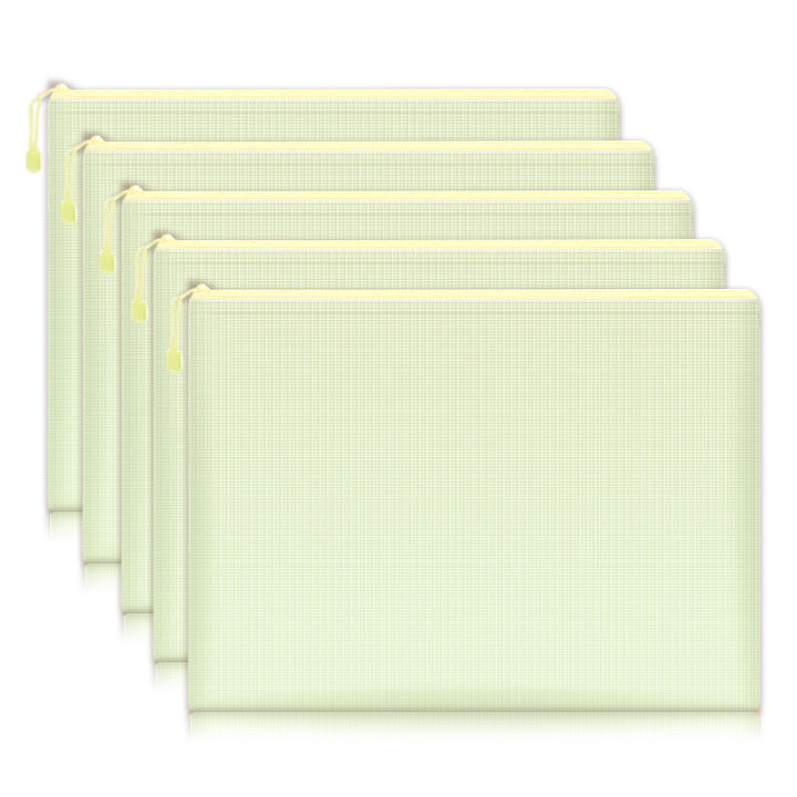 5pcs%20Mesh%20Zipper%20Pouch%20Document%20Bag%20Waterproof%20Zip%20File%20Folders%20A4%20School%20Office%20Supplies%20Pencil%20Case%20Storage%20Bags%20-%20Image%208