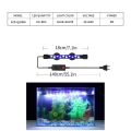 90-260V Aquarium Light LED Waterproof Fish Tank Clip Light Underwater Decor Lighting Submersible Lamp Plant Grow Lamp 18-58CM. 