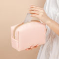 1pcs PU Leather Portable Toiletry Bags Waterproof Travel Make Up Bags for Women Small Medium Large Cosmetic Organizer Bags.