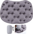 Inflatable Seat Cushion With Pump Pressure Relief Air Pad For Airplane Stadium Travel Waterproof Portable Chair Mat For Sciatica.