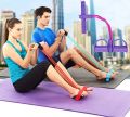 Fitness Elastic Sit Up Pull Rope Abdominal Exerciser Home Sport Equipment. 
