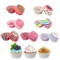 Cup Cake Liners, Random 100 +- Pcs Cupcake Liner Baking Cups Cupcake Mold Paper Muffin Cases Cake Decorating Tools paper cups. 