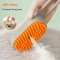 Cat Steam Brush Steamy Dog Brush 3 in 1 Electric Spray Cat Hair Brushes for Pet Grooming Massage Comb Cat Dog Hair Removal Combs. 