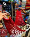 Premium Dolna With SS Rings on both side,Hand Made Dulna Adult Rope bed Hanging Dulna Use For All People Large Swing Rope bed Rattan Dulna. 