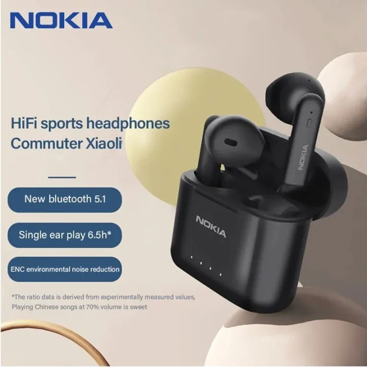 NOKIA%20E3102%7C%20Essential%20True%20Wireless%20Earphone/Bluetooth%205.1/ENC%20Noise%20Reduction/13mm%20Speaker/20H%20Battery/IP44%20-%20Image%202