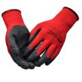 1 Pair High Quality Red Nylon China Safety Hand Gloves,  Use For All Work Protect Your Hand Safely. 