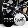 4Pcs 56mm OZ Racing Logo Pattern Car Wheels Center Badge Emblem Fashions Hub Cap Sticker Exterior Accessories For Auto Universal. 