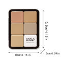 12-color iron box concealer blush cream matte highlight contour makeup all-in-one palette. 