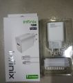 Infinix 18W Officials Fast Charger Original Premium Quality With Fast Charging Data Cable. 