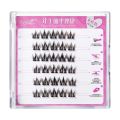 Yelix Self Adhesive Lashes No Glue Needed Reusable Under Eyelash Korean / Makeup DIY Individual Manga Lash Clusters. 