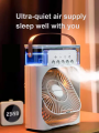 Portable Humidifier Fan Air Conditioners USB Electric Fan LED Night Light Water Mist Fun 3 In 1 Air Cooler Humidifie For Home. 