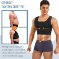 Men's Faja Compression Corset Vest Slimming Undershirt Male Corset Tank Tops Hide Gynecomastia Chest Binder Tank Top. 