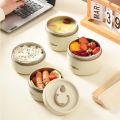 Portable Insulated Food Lunch Container Set with Thermal Lunch Box 3 Separate Stackable Lunch Container for Adult Kids. 