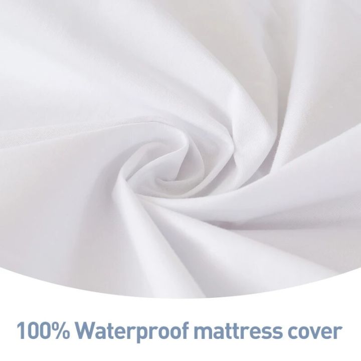 Waterproof%20Mattress%20Protector,%20Breathable%20Noiseless%20Mattress%20Topper,%20Bed%20Smooth%20Jersey%20Mattress%20Cover%20Fully%20Fitted%20Sheet%20-%20Image%205