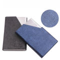 2025 Minimalist Business Men's Magnetic Card Holder Multifunction PU Leather Womem Card Box Stainless Steel Mini Unisex Card Bag.