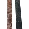 MODEL : NCC-02 Pure Cow Leather Stylish Crocodile Desighn Belt. Moneybag Combo  Soft Leather. 