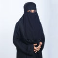 Stylish Single Layer Niqab with Sequins & Beads | Trendy, Comfortable, Easy-to-Wear Niqab for Women. 