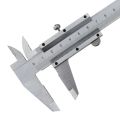 Stainless Steel Vernier Caliper 0-150mm Locking Screw Vernier Caliper Stainless Steel by BeBosLook.