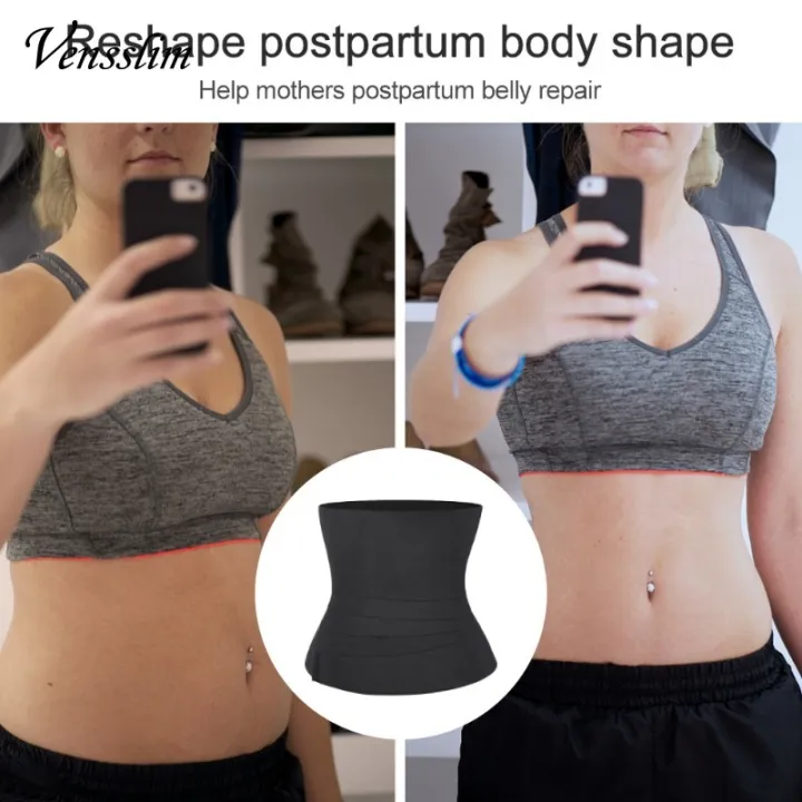 Women%20Slimming%20Body%20Shaper%20Sheath%20Waist%20Trainer%20Tummy%20Control%20Wrap%20Postpartum%20Recovery%20Shapewear%20Trimmer%20Belt%20Stretch%20Bands%203-6M%20-%20Image%205