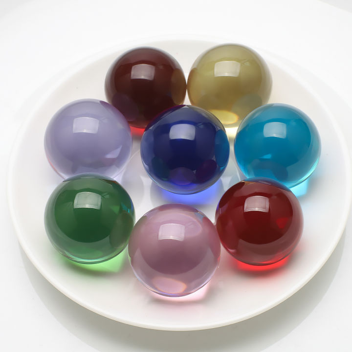 30mm%20Crystal%20Glass%20Ball%20Lens%20Fengshui%20Decorations%20Transparent%20Beads%20Chandelier%20Home%20Decorative%20Photography%20Sphere%20Lighting%20-%20Image%207