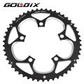 GOLDIX 110BCD Bicycle Chainring Double Disc 50-34T for Road Bike Crankset Compatible 9/10/11Speed Folding Bike Chain Wheel. 