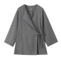 Willshela Women Fashion 2 Piece Set Solid Lace Up Shirts & Vintage Elastic Waist Trousers Feamle Chic Lady Pants Sets. 
